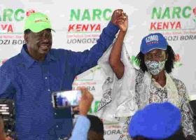  Raila Picks Martha Karua as His Running Mate 