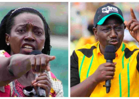 Ruto is Unfit to be Kenya’s President, Martha Karua Says 