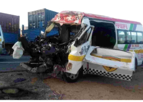 20 People Killed in a Ghastly Accident along Nairobi-Mombasa Highway 