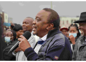 Uhuru Tells Off Ruto Camp as He Campaigns for Raila, Karua in Nairobi 