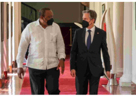 President Uhuru Holds Talks with US Secretary of State Anthony Blinken