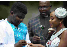 Ghanaian YouTuber Star Wode Maya Weds Longtime Kenyan Girlfriend Miss Trudy 