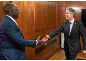 Ruto Holds Talks with US Secretary of State Anthony Blinken in New York