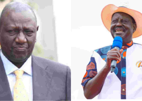Ruto, Raila Clash on Twitter over Removal of IEBC Commissioners from Office 