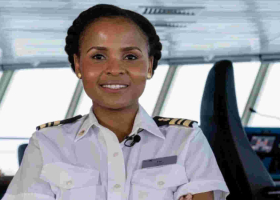 Kenya’s First Female Marine Pilot Elizabeth Marami Attains Chief Officer Title 