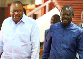 Raila Responds to Reports of Uhuru Resigning from Azimio Coalition 