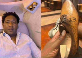 This is Not a Hustler's Shoe, Senator Ledama Olekina Says as He Flaunts a Sh294,845 Shoe
