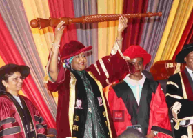 Former CS Amina Mohamed Appointed Chancellor of International University of East Africa
