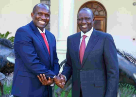 US-Based Kenyan Tycoon Julius Mwale, International Investors Meet President Ruto at State House