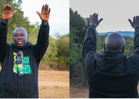 Gachagua Treks to Mount Kenya to Pray and Thank God for Rains 