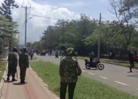 Police Repel Opposition Protestors Attempting to Storm Kisumu State Lodge