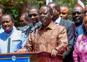 Raila: I Can't Talk to Ruto, He is Not to be Trusted