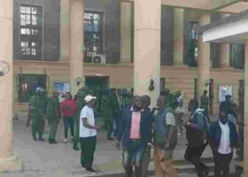 Police Rough up Journalists Covering Babu Owino's Bail Ruling