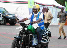 President Ruto Launches Electric Boda Bodas in Mombasa