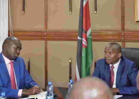 Kenya Passport Backlog: Kindiki Meets Immigration Officers at Nyayo House