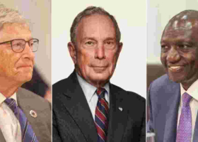 Ruto Meets US Billionaires Bill Gates, Michael Bloomberg