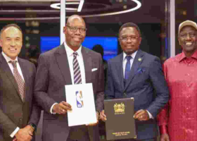 Ruto Signs a Deal With NBA to Open an Office in Nairobi