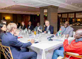 Gachagua Holds Talks With Youthful Investors in Germany