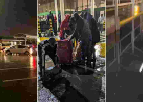 Travellers Expose JKIA Over Rainwater Flooding