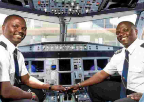 Brothers in Flight: Kenyan Pilots Alex and Alan Soar High with the Same US Airline