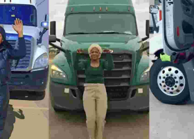 Rosemary Mokaya, 55, Thrives as a Truck Driver in the US