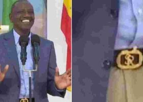 Ruto's Ksh428,000 Belt Leaves Kenyans Abuzz with Speculation