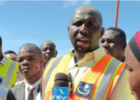 CS Murkomen Holds Uhuru Government Accountable for JKIA Roof Leakage