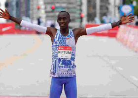 Marathon World Record Holder Kelvin Kiptum Dies in a Car Crash in Elgeyo Market, Kenya