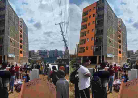 Kasarani Woman Pushed From 10th Floor in Suspected Homicide