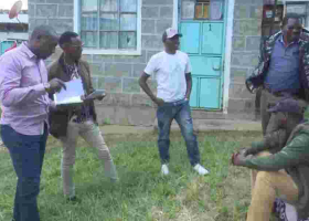 Nyahururu Landlord Welds Door, Traps Minor Over Rent Arrears