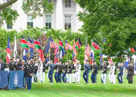 Kenyan Diaspora Connects with Visiting Leaders on White House Lawns