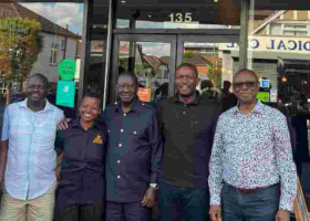 ODM Delegation Savors Ugali at Kenyan Eatery in the UK