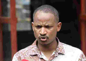 Babu Owinop Stands With Family of Killed Demonstrator Rex Kanyike 