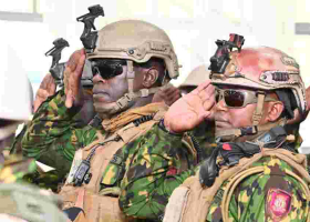 Ruto Flags Off 400 Kenyan Police Officers for Haiti Peacekeeping Mission