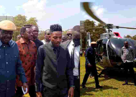 Odinga Breaks Silence at Fred Omondi's Funeral, Condemns Police Brutality