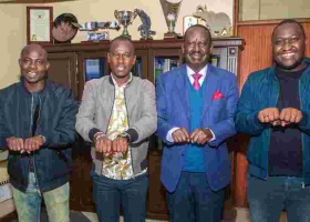 Raila Responds to Gen Z Concerns on Handshake