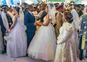 84 Police Officers Wed in Mass Ceremony Led by Pastor Dorcas Gachagua