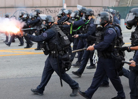 Los Angeles Under Tight Security as Immigration Protests Turn Violent