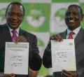 IEBC Gazzettes President Uhuru, Ruto as 2017 Election Winners
