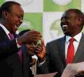 President Uhuru Welcomes Raila to Work with Him