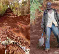Kenyan Man who Single-Handedly Built 1.5-Kilometer Road Rewarded Handsomely