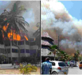 Fire Razes Down Oasis Cottage Hotel in Malindi 