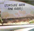 Nose Blowing and Urinating in Nairobi Public Spaces to Attract Sh10,000 Fine or 6-Month Jail Term 