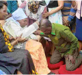 Raila Receives Blessings as He Visits Dedan Kimathi's Widow 