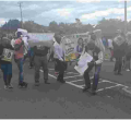Protestors Block Roads in Nanyuki Disputing UDA Nomination Results