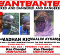 DCI Seeks Public's Help to Capture Al-Shabaab Terror Suspects Linked to Attacks in Kenya