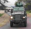 Security Forces Secure State House Entrances 
