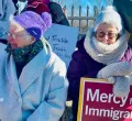 Catholics Protest US Immigration Policies Outside Wyatt Detention Center
