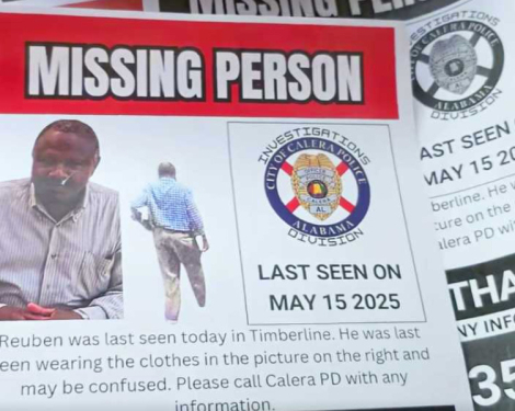 Kenyan grandfather still missing, a month after arriving in the US