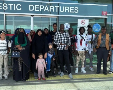 First Batch of Kenyan Evacuees From Iran Lands at JKIA